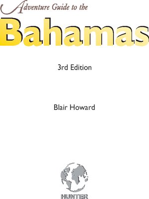 cover image of Adventure Guide to the Bahamas and Turks & Caicos